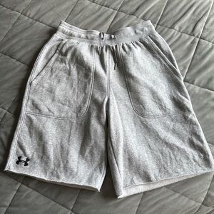 Under Armour light gray shorts